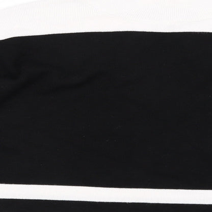 Papaya Womens Black   Pullover Jumper Size M