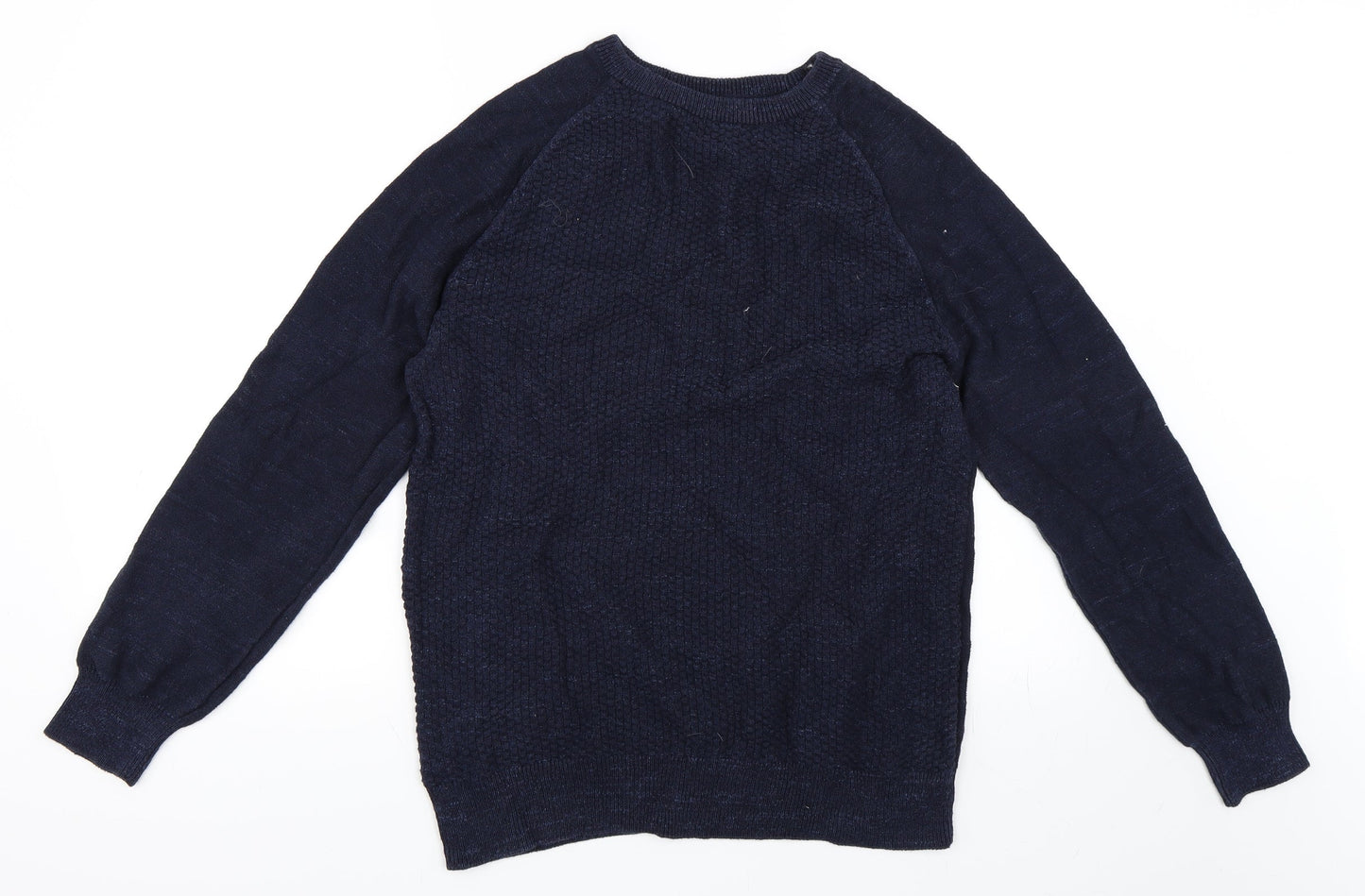 Criminal Mens Blue   Pullover Jumper Size L