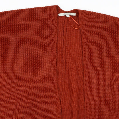 Preworn Womens Orange   Wrap Jumper One Size
