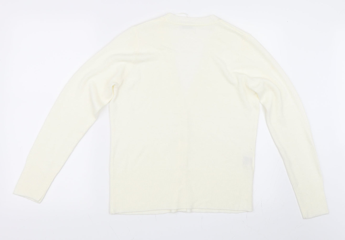 Matalan Womens Ivory   Cardigan Jumper Size 12