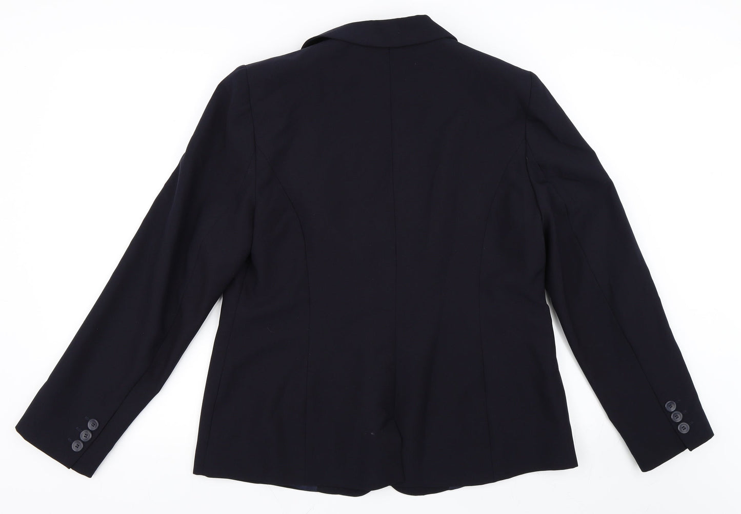Womens UK Size L Preworn Regular Blue Blazer