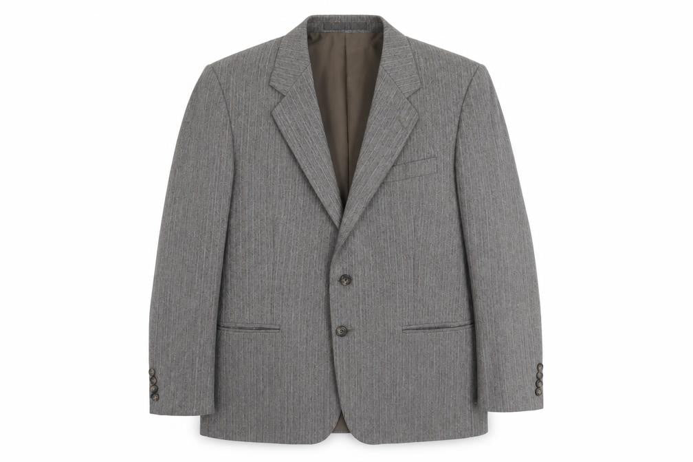 Mens UK Size 40 Preworn Regular Brown Suit Jacket