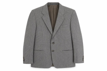 Mens UK Size 40 Preworn Regular Brown Suit Jacket