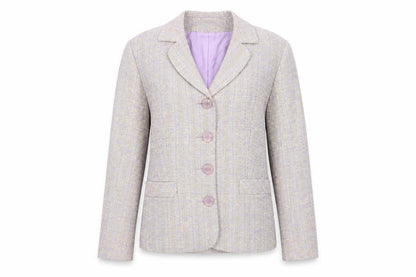 Gina Womens Purple  Rayon Jacket  Size 14