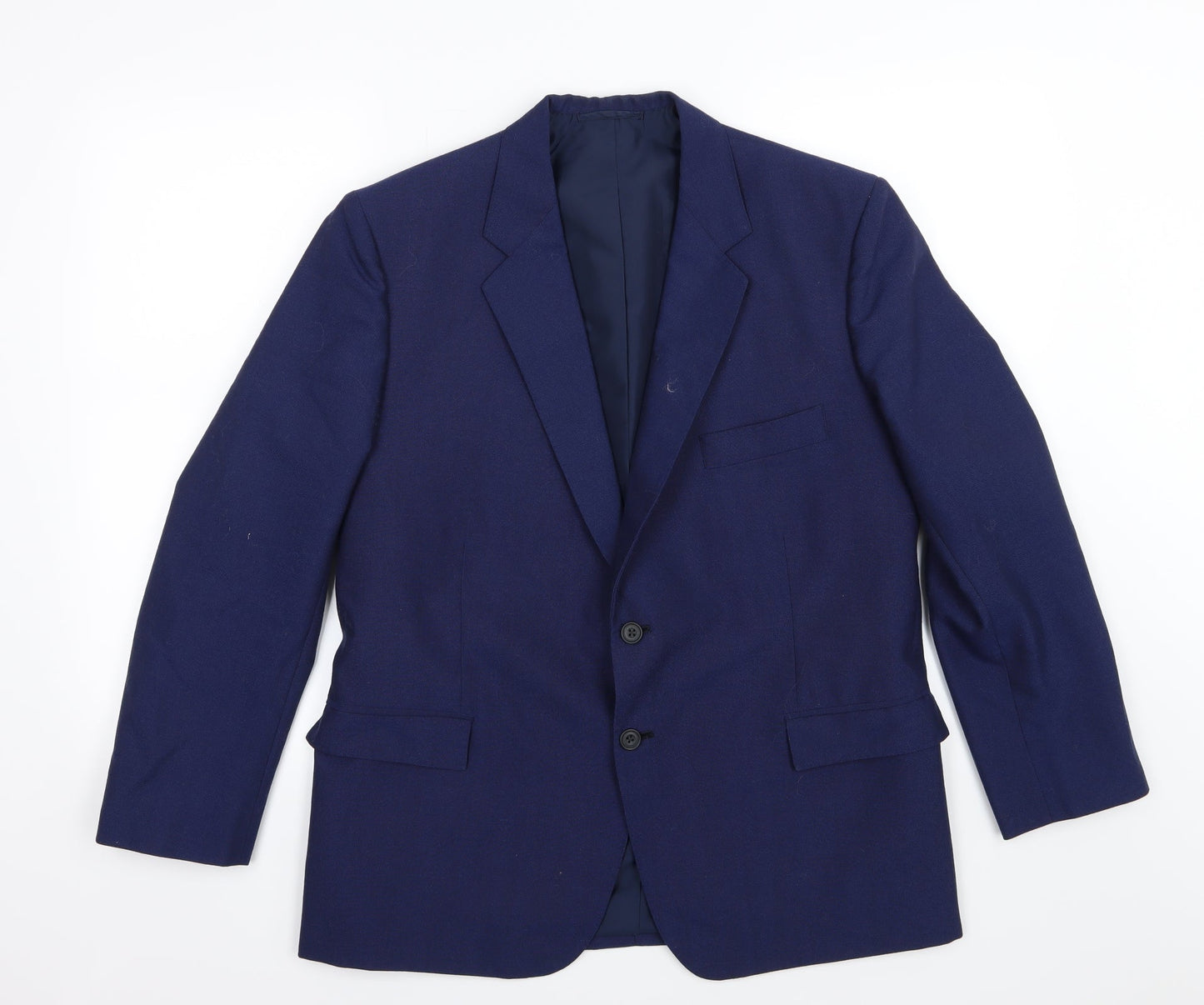 Mens UK Size 36 Preworn Regular Blue Suit Jacket