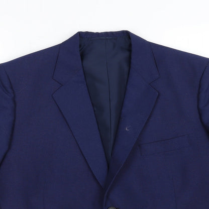 Mens UK Size 36 Preworn Regular Blue Suit Jacket