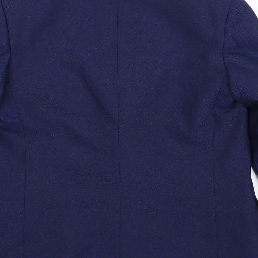 Mens UK Size 36 Preworn Regular Blue Suit Jacket