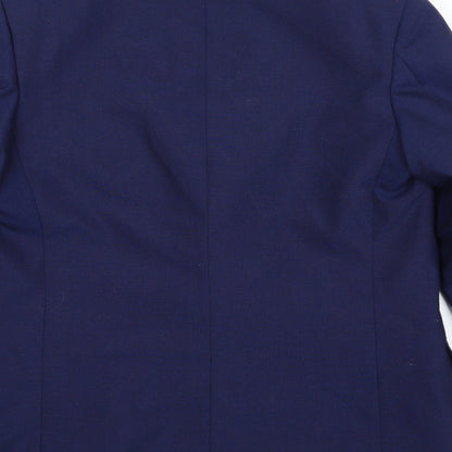 Mens UK Size 36 Preworn Regular Blue Suit Jacket