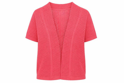 Country Casuals Womens Pink  Knit Cardigan Jumper Size S