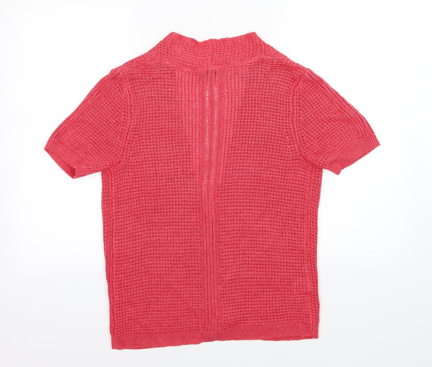 Country Casuals Womens Pink  Knit Cardigan Jumper Size S