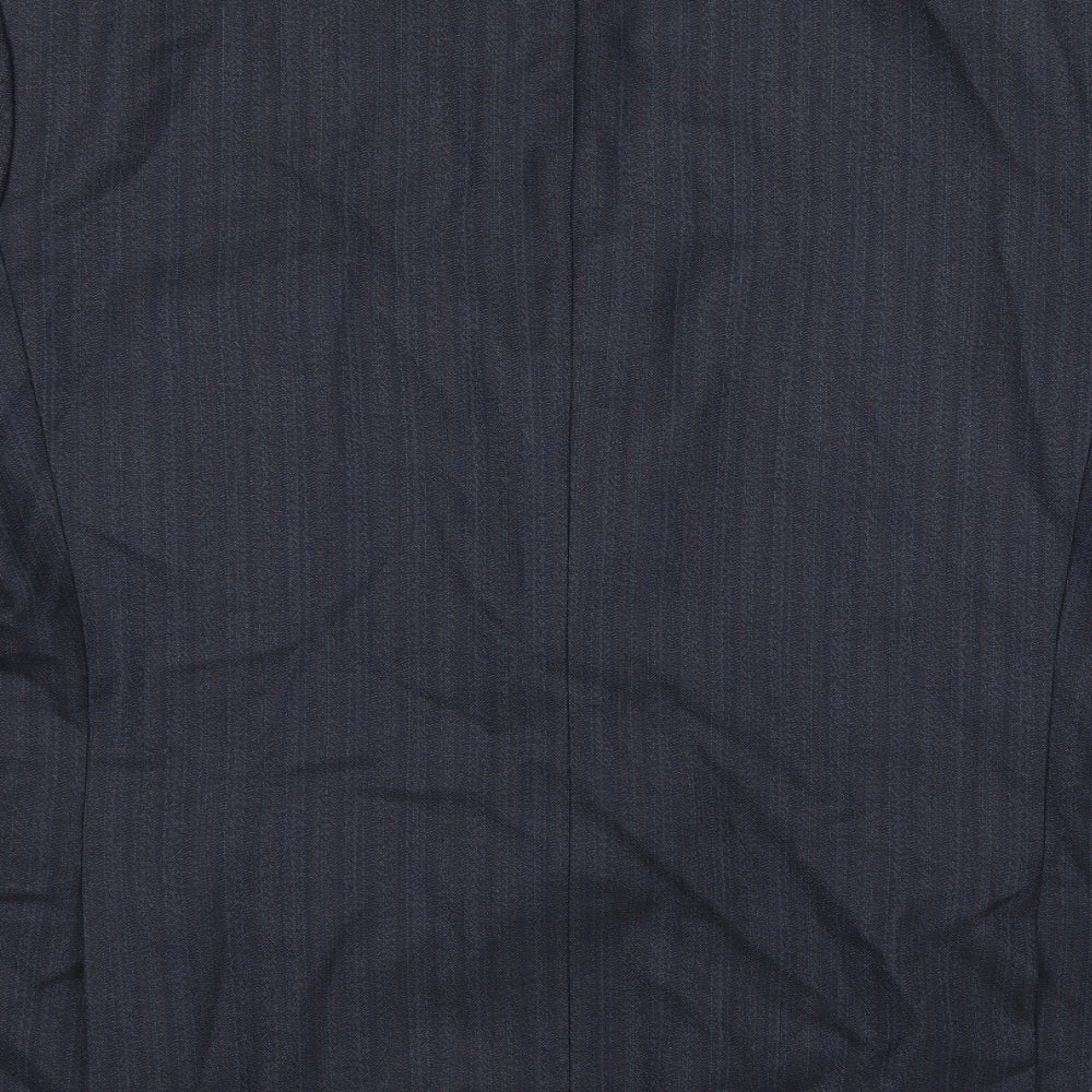 Mens UK Size 46 HR Tailoring Regular Blue Suit Jacket
