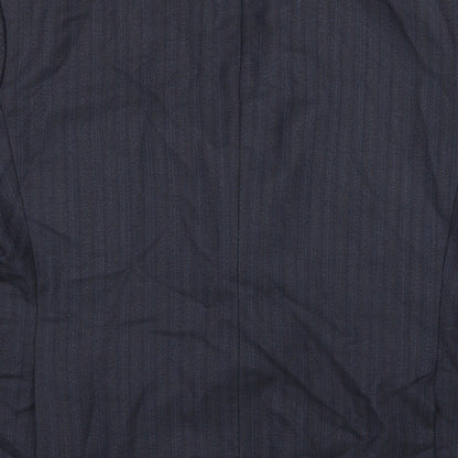 Mens UK Size 46 HR Tailoring Regular Blue Suit Jacket