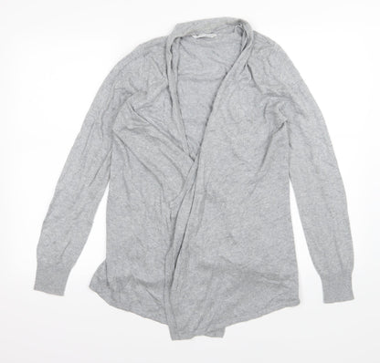 BHS Womens Grey  Knit Cardigan Jumper Size 10