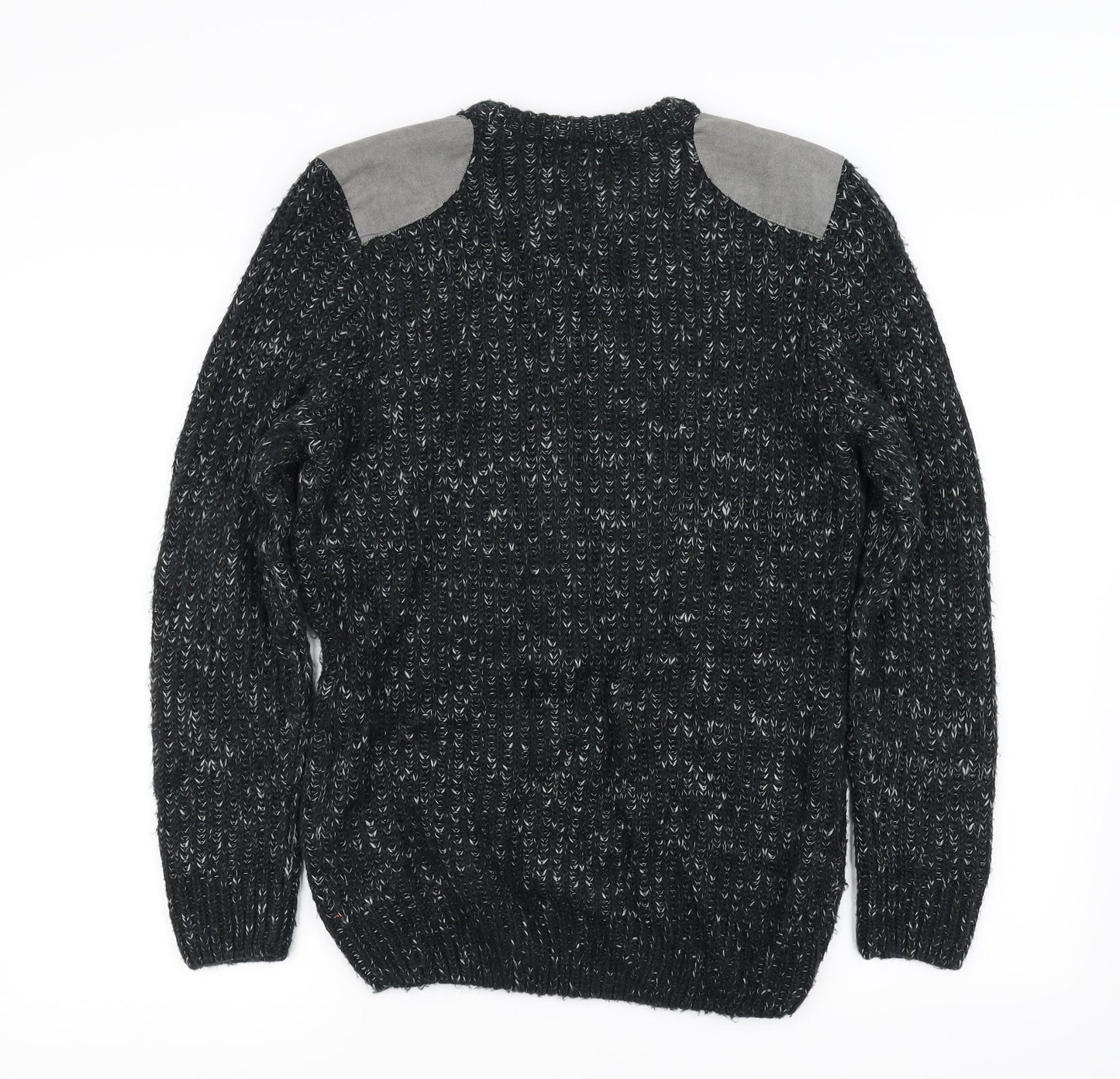 EASY  Mens Black   Pullover Jumper Size S