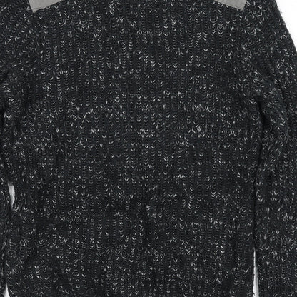EASY  Mens Black   Pullover Jumper Size S