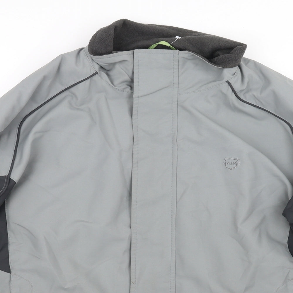 Mens UK Size L Maine Grey Jacket
