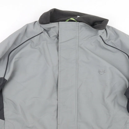 Mens UK Size L Maine Grey Jacket