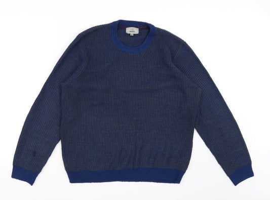 Marks and Spencer Mens Blue   Pullover Jumper Size M