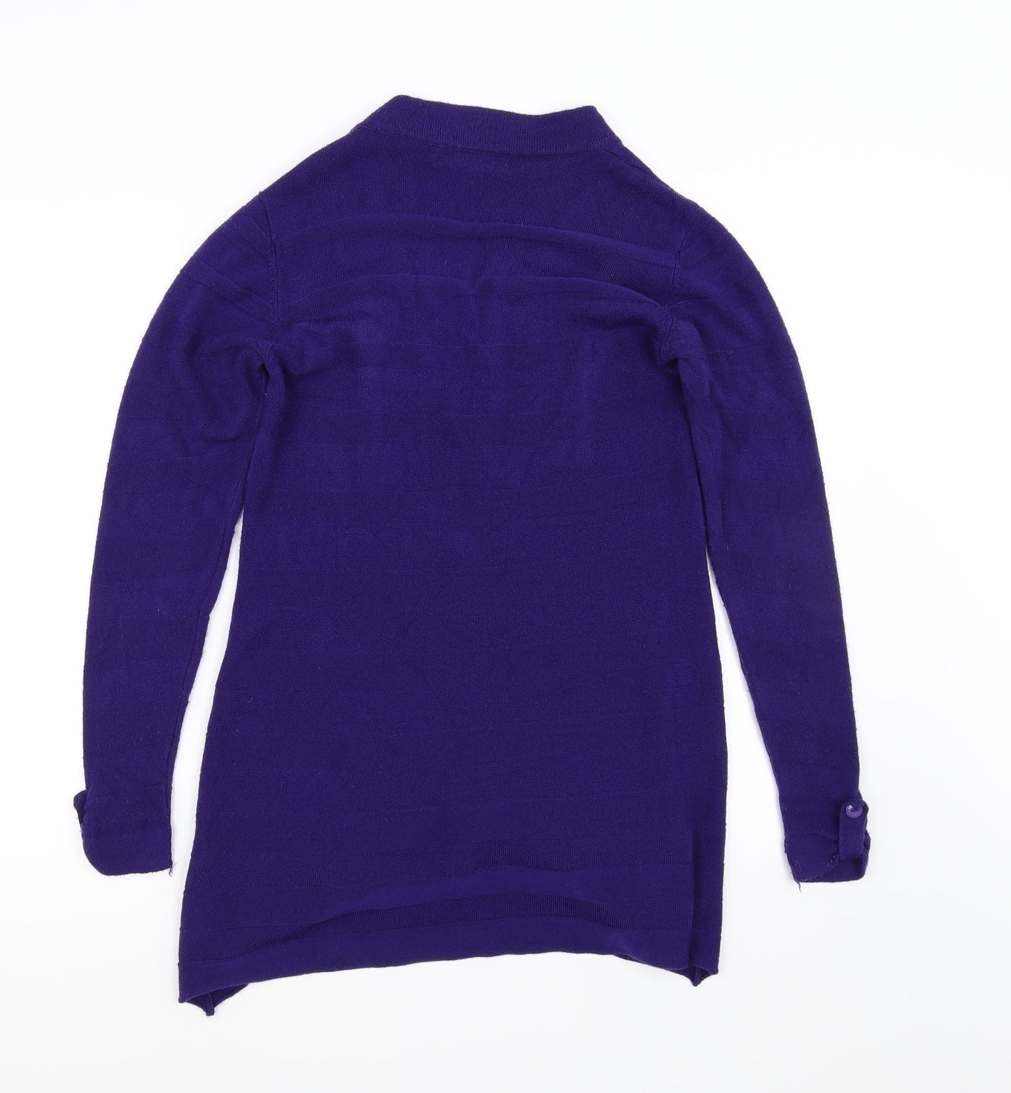 Jessica Graaf Womens Purple   Cardigan Jumper Size M