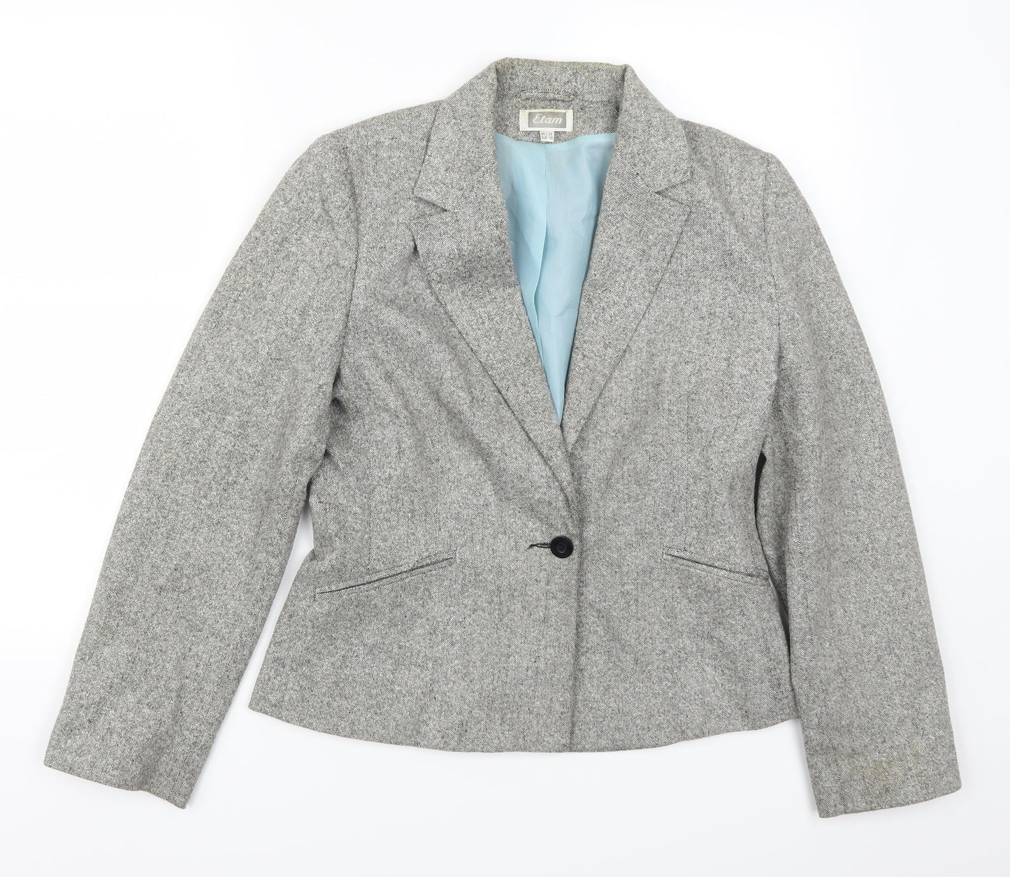 Etam Womens Grey   Jacket Suit Jacket Size 12