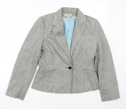 Etam Womens Grey   Jacket Suit Jacket Size 12