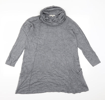 Vouley Vous Womens Grey   Jumper Dress  Size M