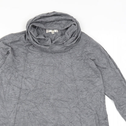 Vouley Vous Womens Grey   Jumper Dress  Size M