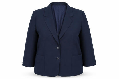 Definitions Collection Womens Blue   Jacket Suit Jacket Size 20