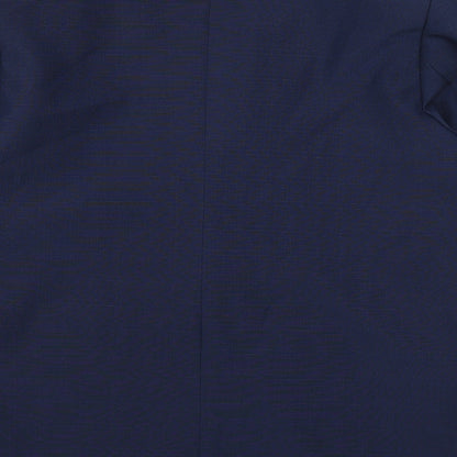 Definitions Collection Womens Blue   Jacket Suit Jacket Size 20