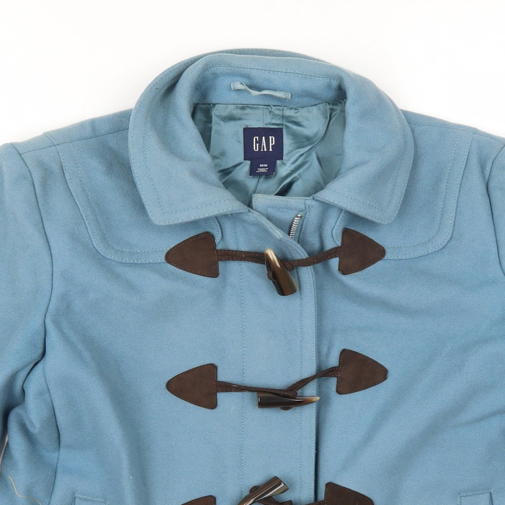 Gap Womens Blue   Pea Coat Coat Size M