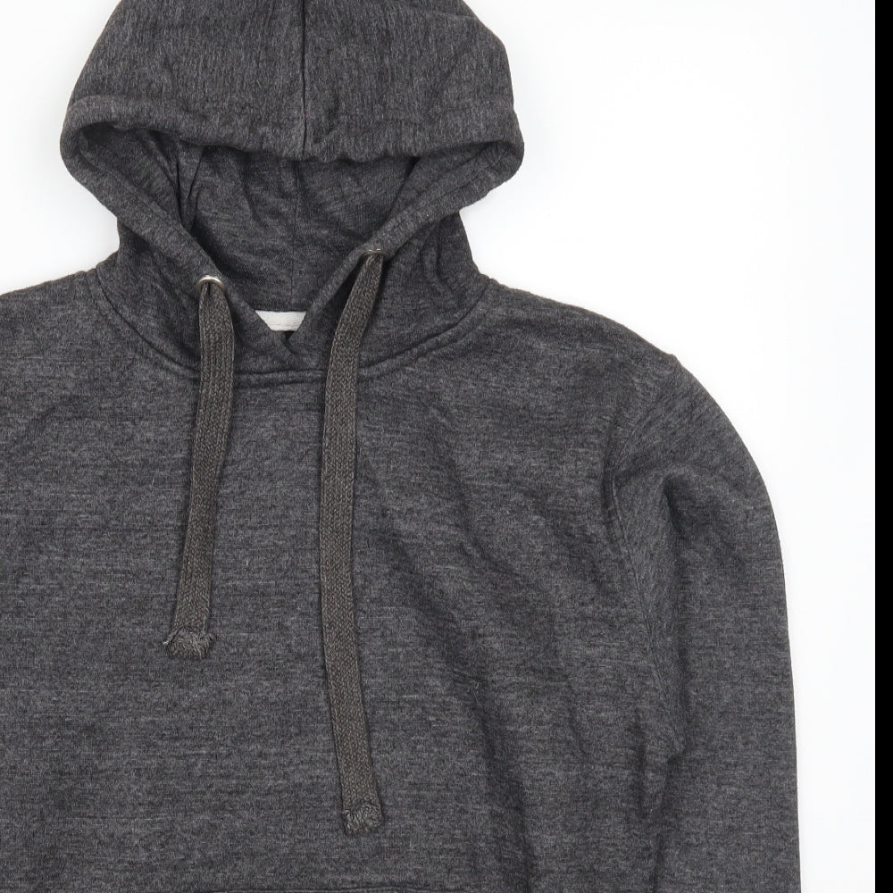 Preworn Womens Grey   Pullover Hoodie Size L