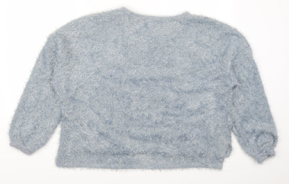 Primark Womens Blue   Pullover Jumper Size 18