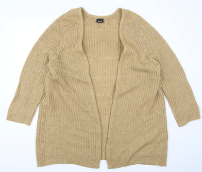Cubus Womens Beige   Cardigan Jumper Size L