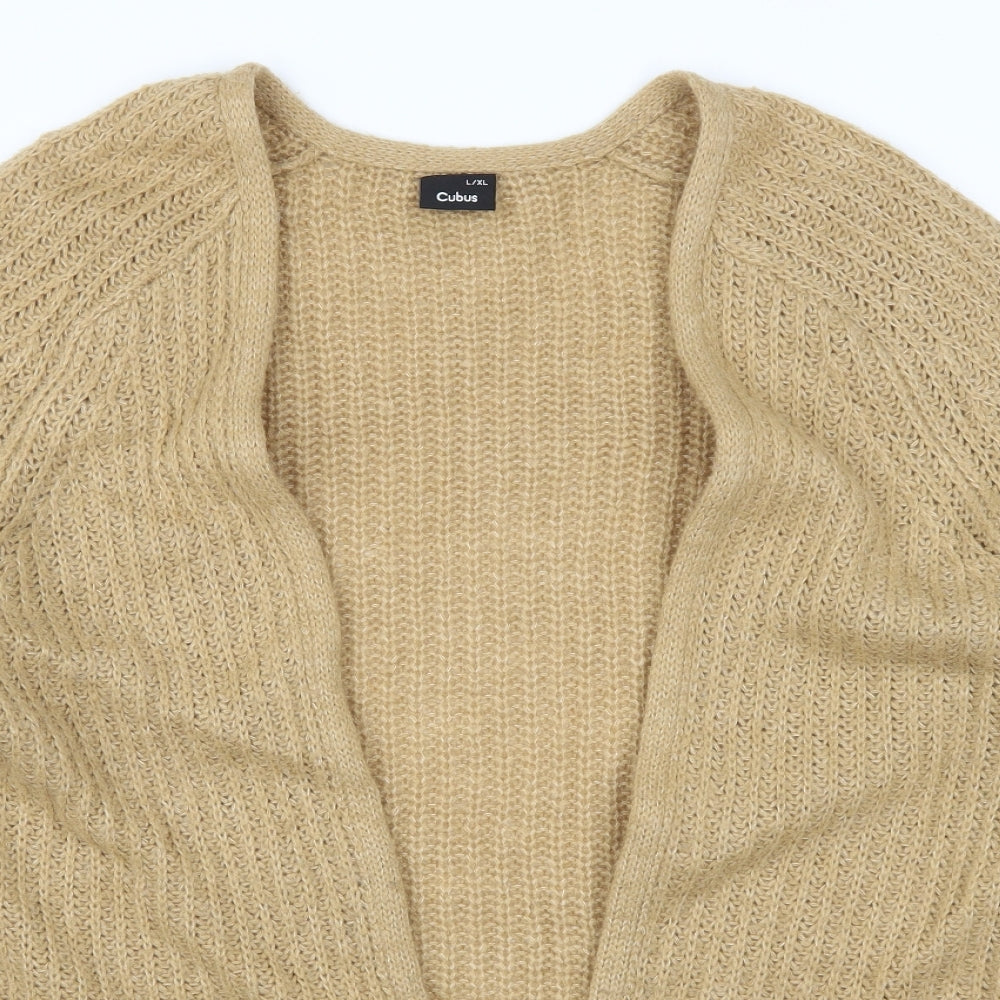 Cubus Womens Beige   Cardigan Jumper Size L