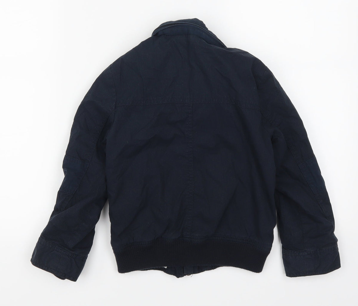 Marks & Spencer Boys Blue   Basic Coat Coat Size 5-6 Years