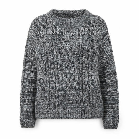 Therapy  Womens Grey   Pullover Jumper Size M