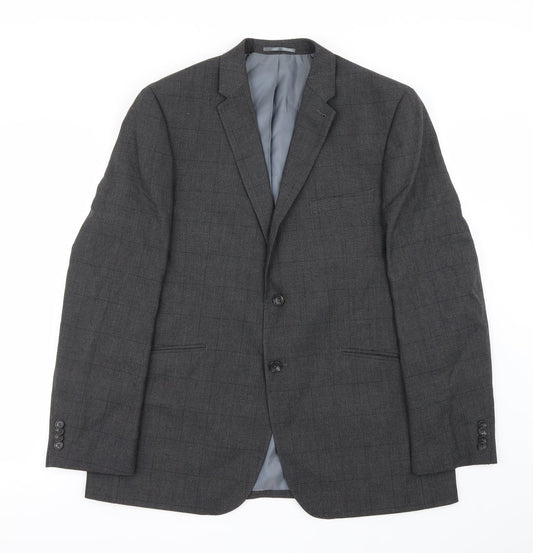 Mens UK Size 42 Taylor & Wright Regular Grey Suit Jacket