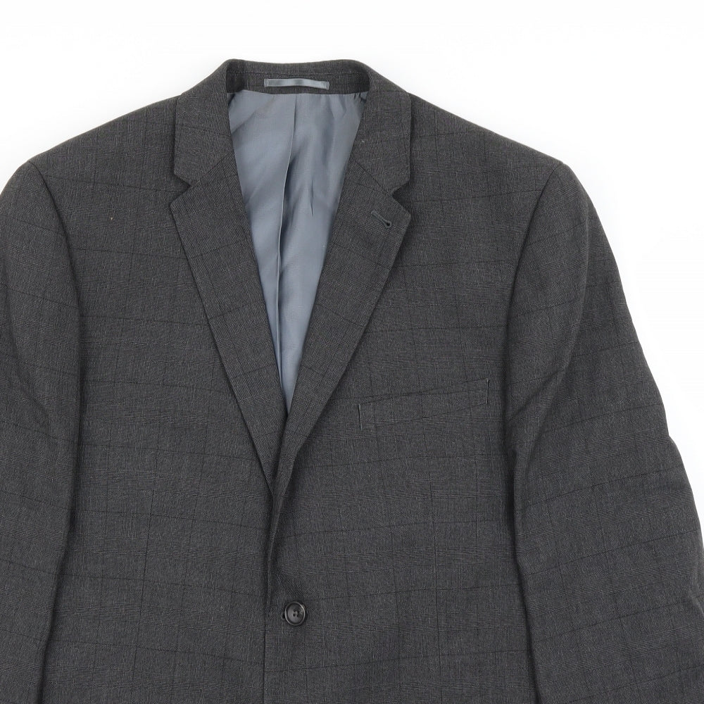 Mens UK Size 42 Taylor & Wright Regular Grey Suit Jacket