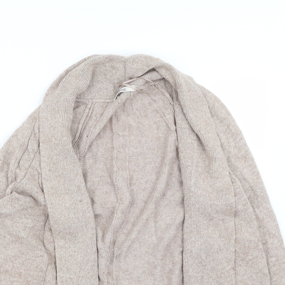 Classic  Womens Beige   Cardigan Jumper Size 14