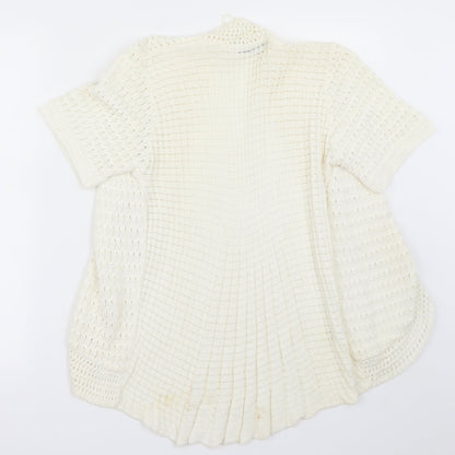 Pure & Natural  Womens Ivory   Cardigan Jumper Size S