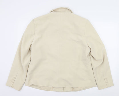 Womens UK Size 18 Preworn Ivory Jacket