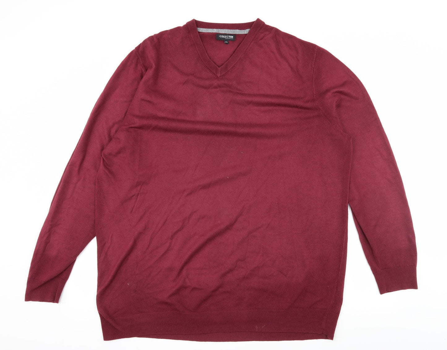 Debenhams Mens Purple  Knit Pullover Jumper Size 2XL