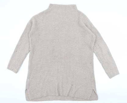 ASOS Womens Grey  Knit Jumper Dress  Size 8