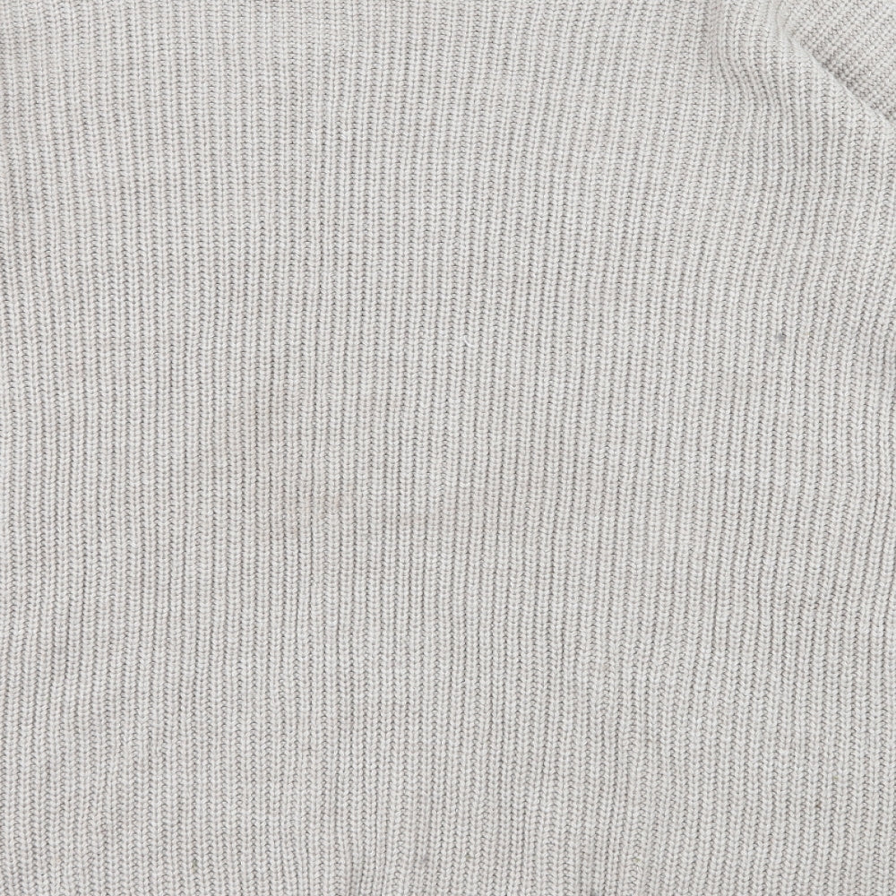 ASOS Womens Grey  Knit Jumper Dress  Size 8