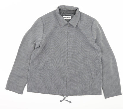 Gerry Weber Womens Grey Striped  Jacket  Size 14
