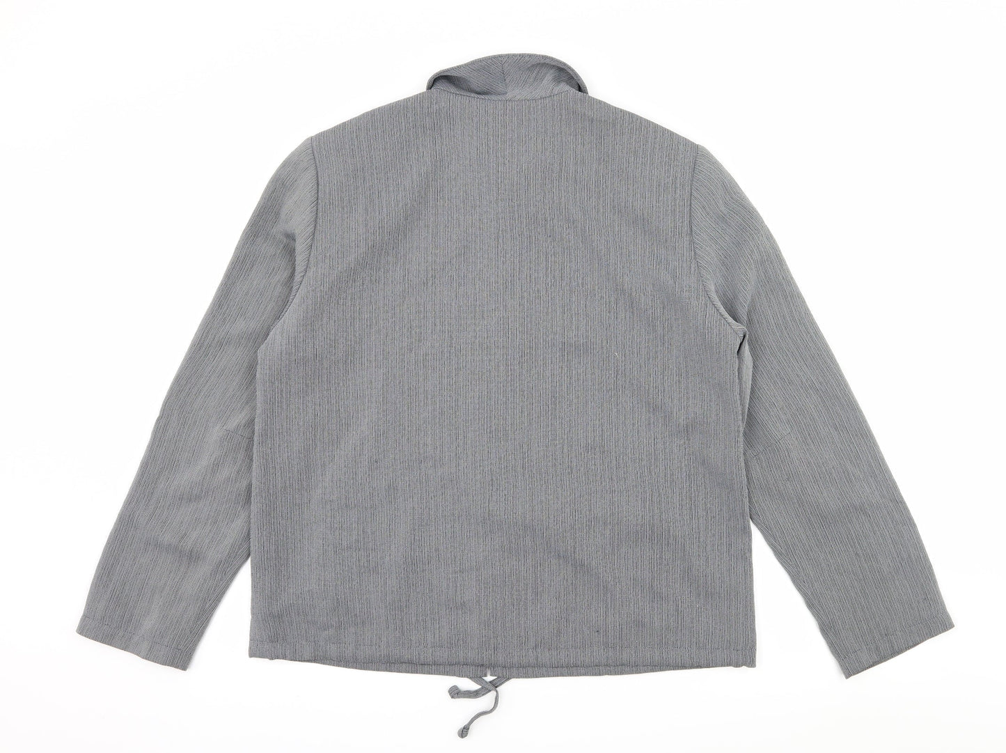 Gerry Weber Womens Grey Striped  Jacket  Size 14