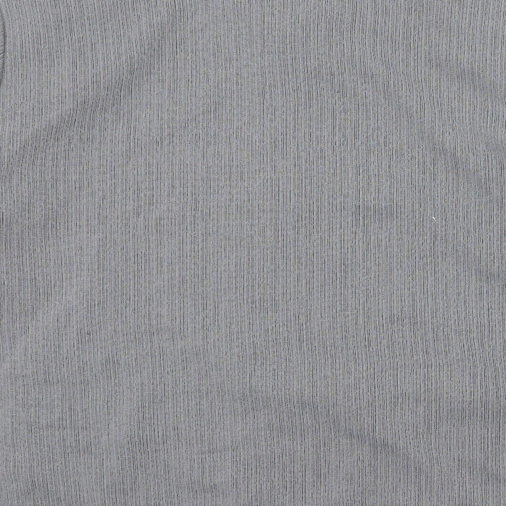 Gerry Weber Womens Grey Striped  Jacket  Size 14