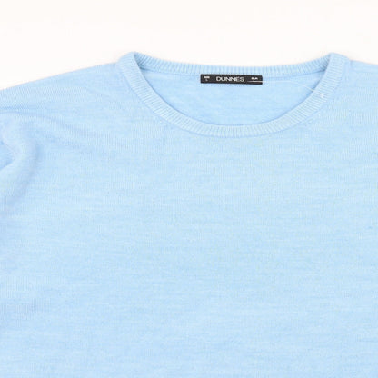 Dunnes Womens Blue  Knit Pullover Jumper Size L