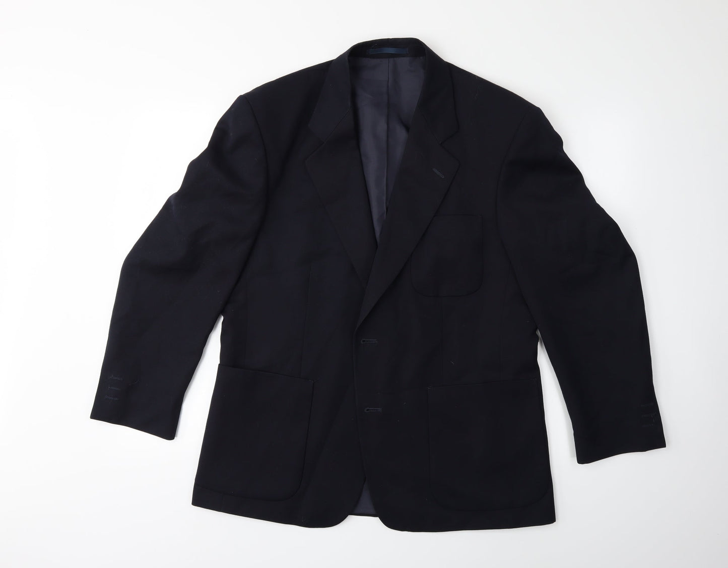 Mens UK Size 40 Preworn Regular Blue Suit Jacket
