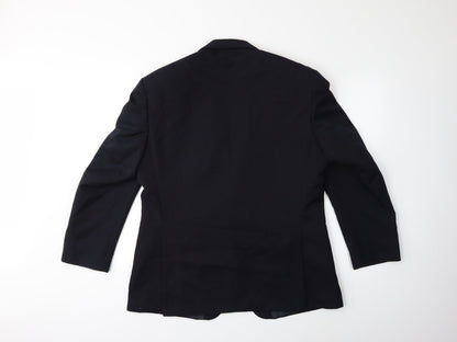 Mens UK Size 40 Preworn Regular Blue Suit Jacket